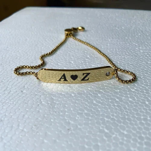 Adjustable name bracelet for girls – photo 2