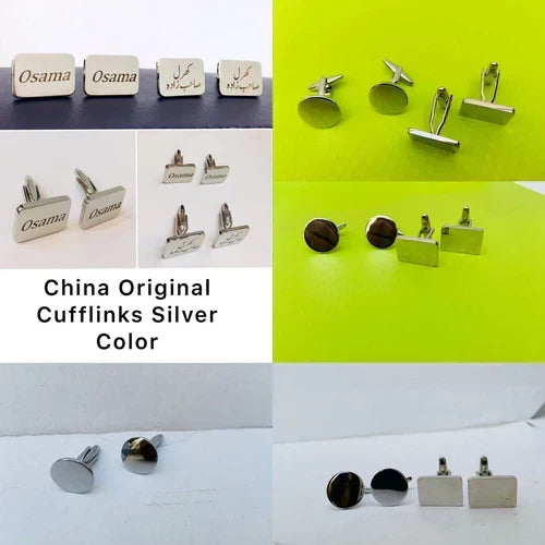 Cufflinks personalized with your name – photo 3