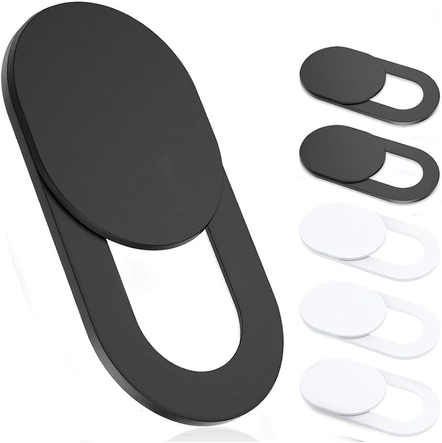 Pack of 5 ultra-thin webcam privacy covers