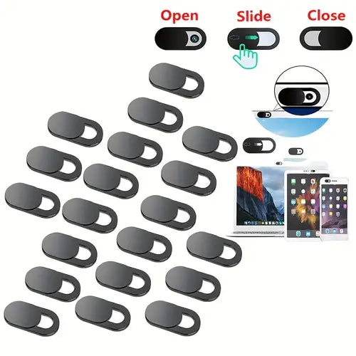 Pack of 5 ultra-thin webcam privacy covers – photo 5