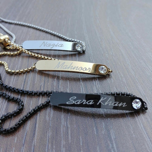 Adjustable name bracelet for girls – photo 6