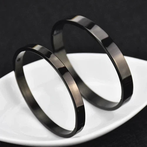 Customize gold bangle cuff, custom engraved – photo 3