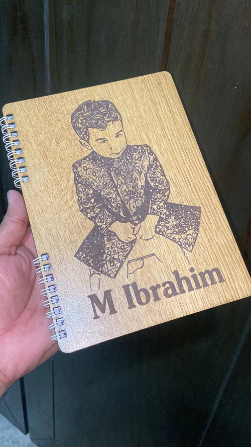 Wood diary with pen by Classic Collection – photo 3