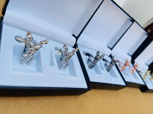 Markhor cufflinks – photo 2