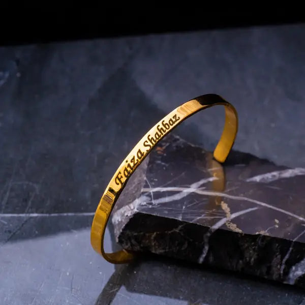Customize karha for men and women, custom engraved