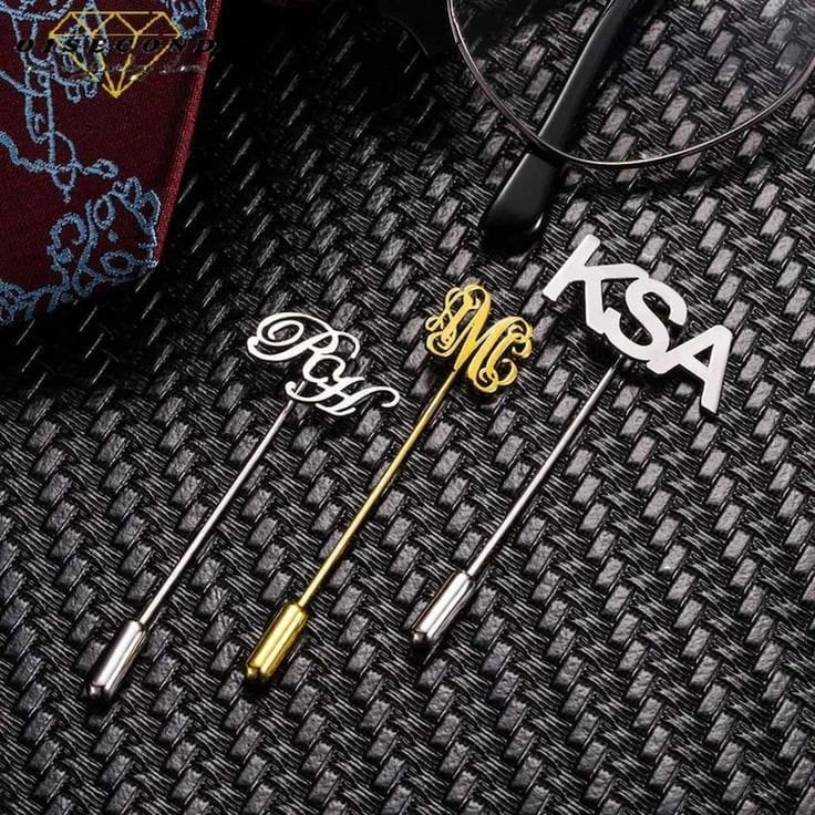 Customized name coat pin by Classic Collection – photo 3