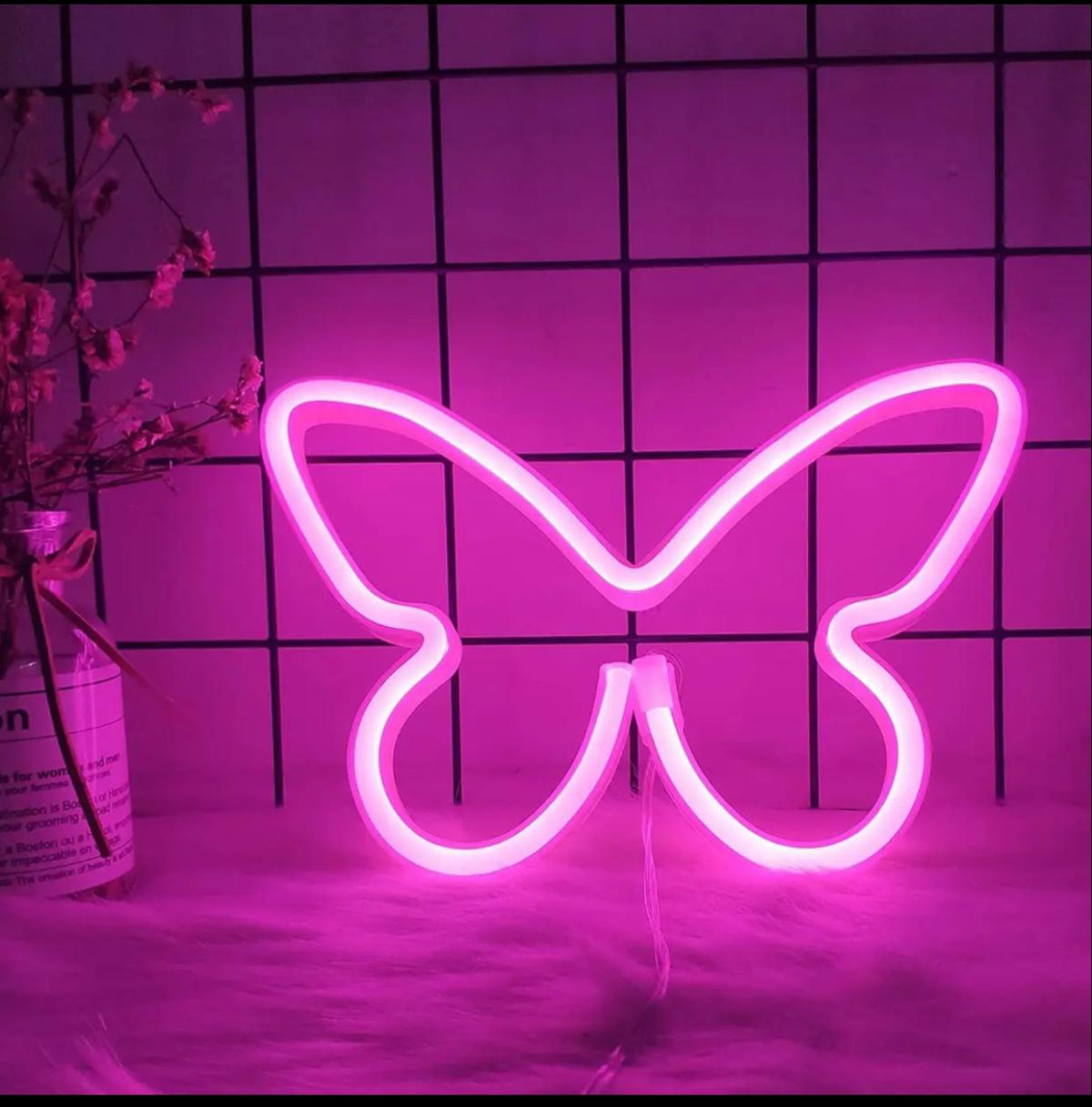 Butterfly neon sign board – photo 2