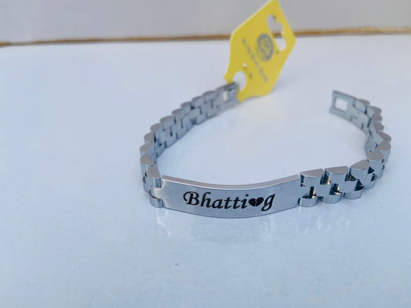 Customize unisex chain-link bracelet by Classic Collection – photo 3