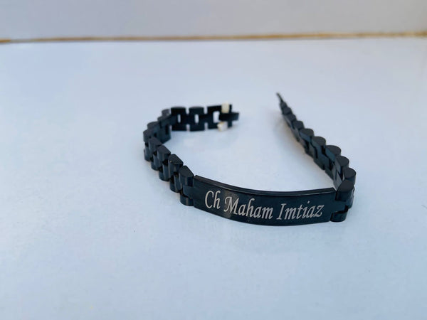Customize unisex chain-link bracelet by Classic Collection – photo 4