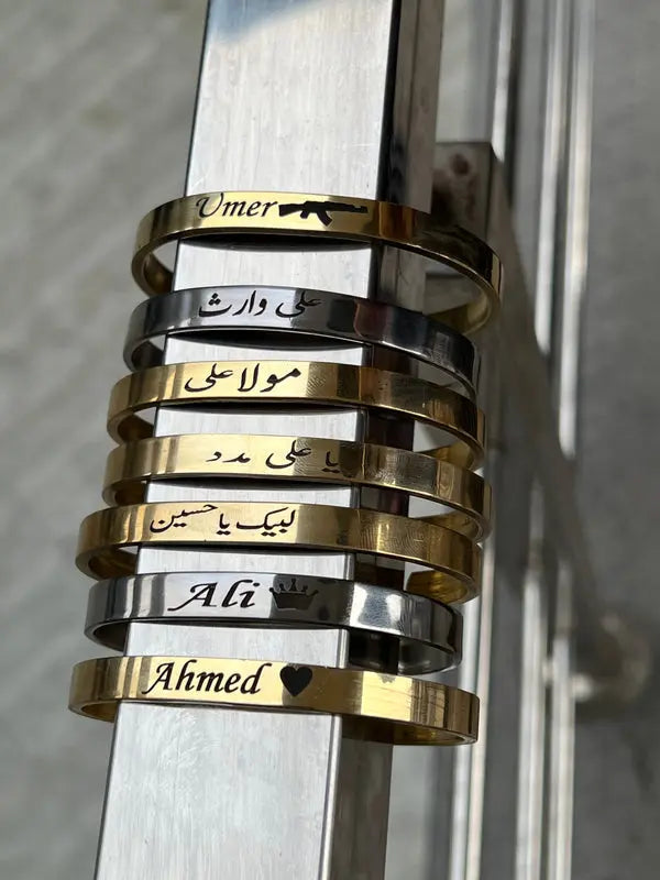 Customize karha for men and women, custom engraved – photo 5